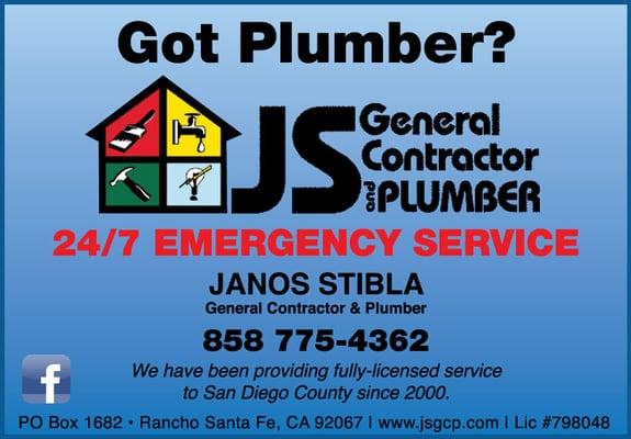 JS General Contractor Plumber