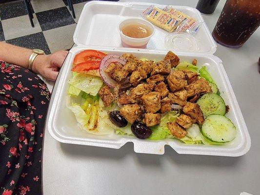 Chicken Greek Salad!