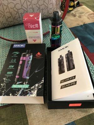 My new vape.. fingers crossed!