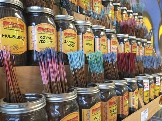 Wildberry Incense  $.25 per stick  $2 for 10 $6 for 30 $20 for 100