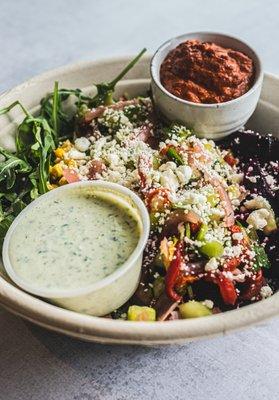 Mediterranean Harissa Bowl