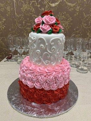 Beautiful custom cake