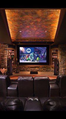 Great looking media room!