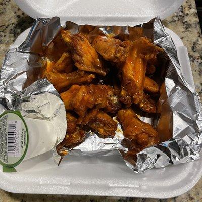 10pc Wings only (Hot flavor)