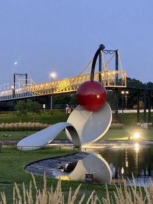 08.22.23 Officially called "Spoonbridge and Cherry"