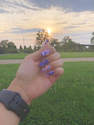 Acrylic Nail Tip Set Combo Pedicure & Manicure