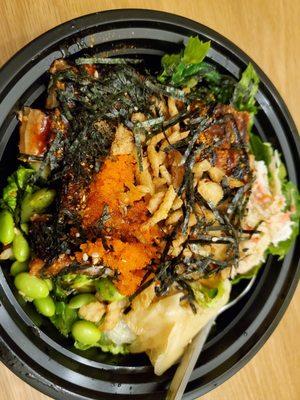 Eel bbq bowl