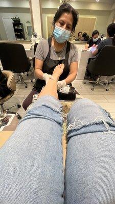 Pedicure was awesome