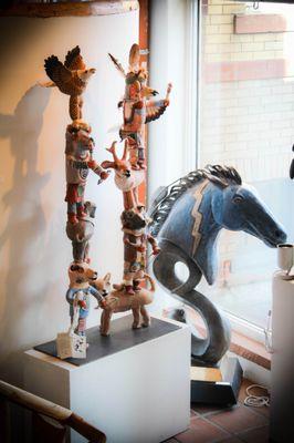 Molly Heiser Totems  Chris Powell Blue Horse