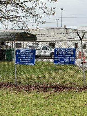 Cherokee County Recycling Center