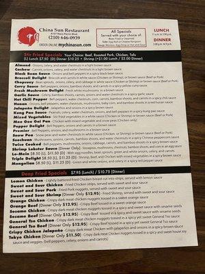 Menu 12/20/22