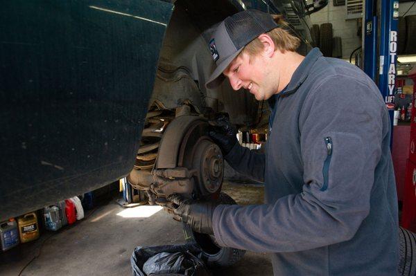 Brake repair in Vail, CO. AST Mechanics has you covered!