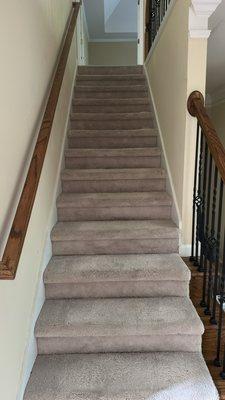 Cleaned Stairs