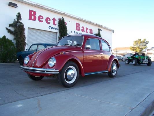 Thomas B. '70 beetle completed.