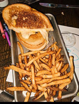 Kids grilled cheese