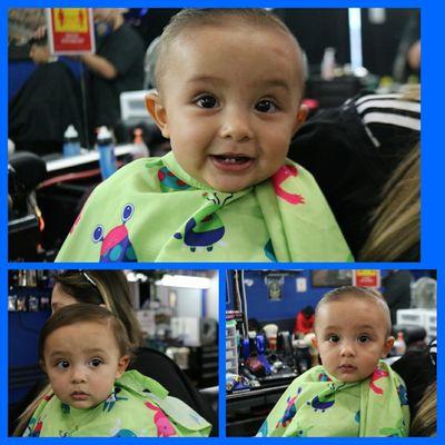 First haircut expert ...book with Big Al