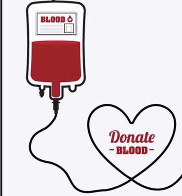 Donate blood so someone else can live...