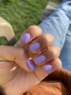 Gel manicure $35