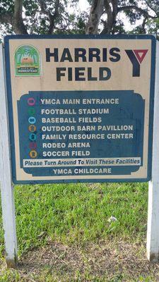 Harris Field Signage