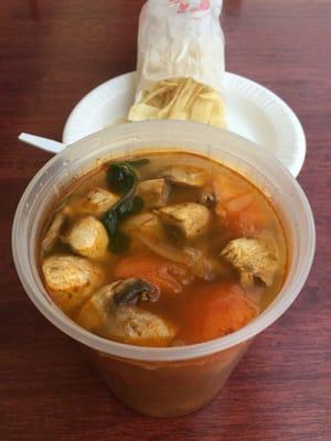 Tom yum soup