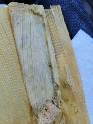 Pollo Verde Tamale