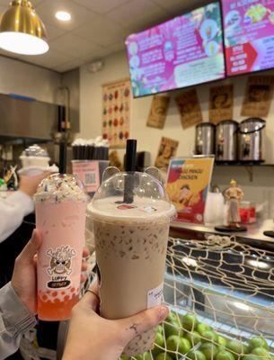 Dr chopper and Original Milk tea