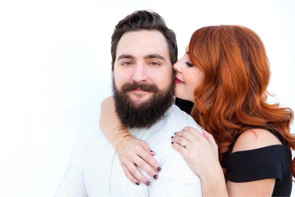 Look at that handsome devil with that fresh cut and luscious beard!