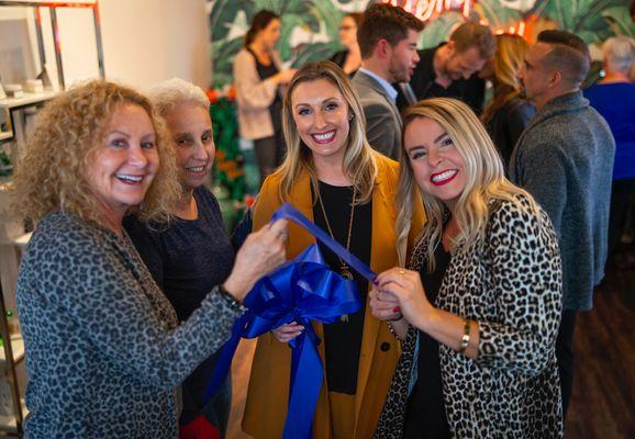 The Ladies of The Hour!  Recently we had a our 1 year anniversary. thank you to the greater Kansas City chamber and shawnee chamber.