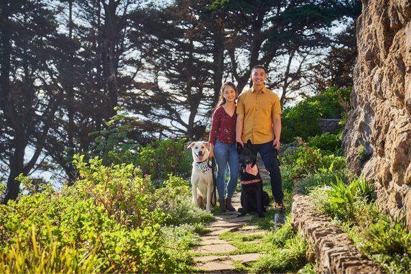 Engagement shoot with the doggos!