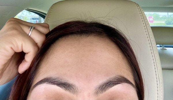 Bomb eyebrows