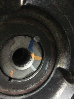 Duramax crank pin repair