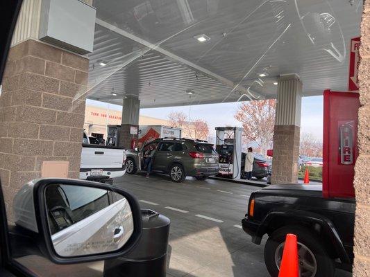 Huge Gas Station & Tire Shop