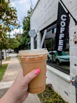 Iced pumpkin butter oat latte - lifewithhanny