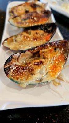 Bake mussels