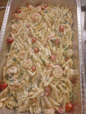 Alfredo shrimp Pasta