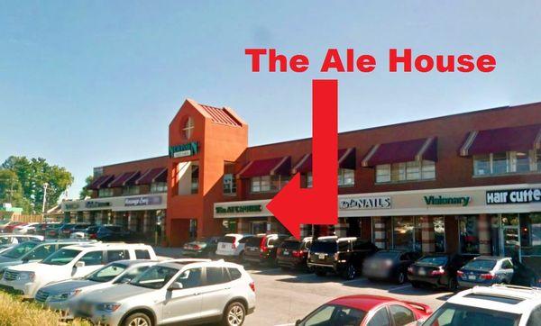 The Ale House - Storefront (screen shot from online maps program)