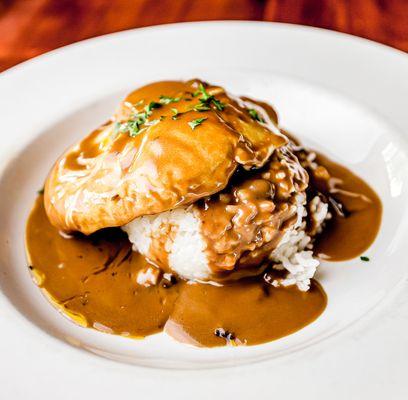 Loco Moco w/ Mushroom gravy