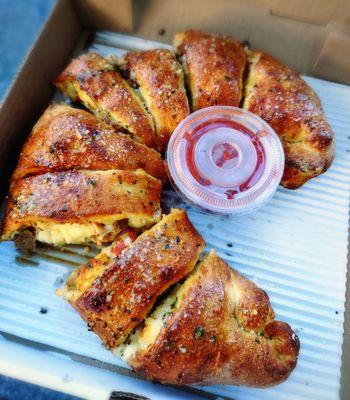 Take out stromboli