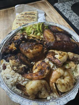 Jerk Yard Bird Plate