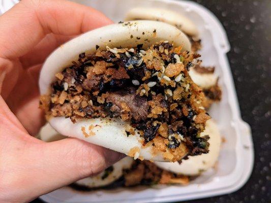 Korean Beef Bulgogi Bao. Part of my assorted Bao Six Pack ($19.50 with upcharges for certain items).