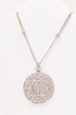 Diamond Pendant White Gold