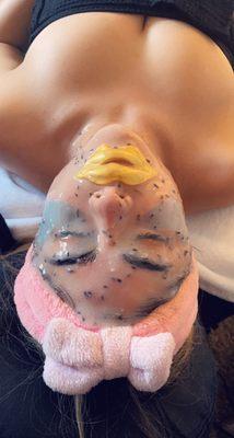 Facials for any type
Of skin .