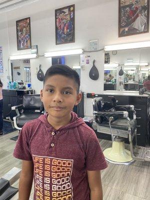 My sons haircut