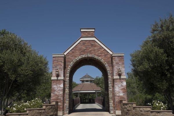 Unique Nature lookout and gazebo for residents to enjoy.