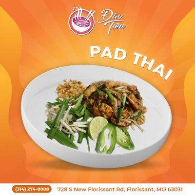 Taste the flavors of Thailand with our authentic Pad Thai.