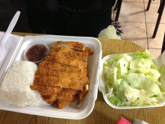 Love their katsu! Our Japanese exchange student loved it and said its just like the same in Japan.