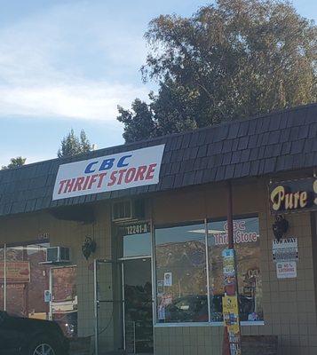 CBC  Thrift Store. Woodside Ave. Lakeside, CA