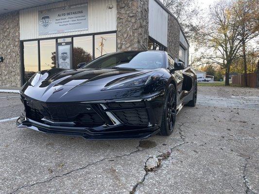 2020 C8 Stingray museum edition 5 year ceramic coating