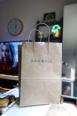 To go bag from Ganchic