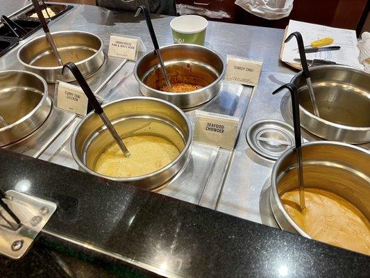 Soup selection